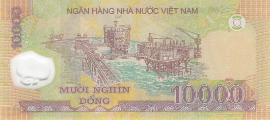 Vietnam p119m 10000 Dong 2020